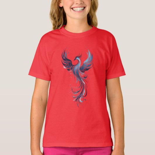 Phoenix Rising - een symbool van transformatie en  T-shirt (Voorkant)