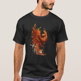 Phoenix Rising From Ashes Resurrection Rebirth New T-shirt