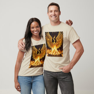 Phoenix Rising Graphic T-shirt: Verbrand uw stijl  T-shirt
