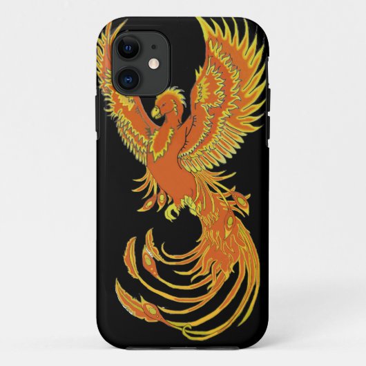 Phoenix Rising iPhone / iPad Case (Achterkant)