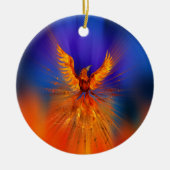 Phoenix Rising Keramisch Ornament (Voorkant)