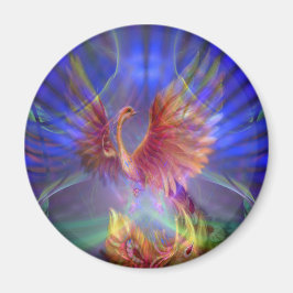 Phoenix Rising Koelkast Magnet Magneet