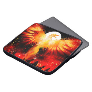 Phoenix Rising Laptop Hoesje Sleeve