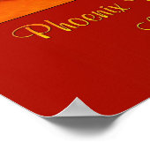 Phoenix Rising Lily Poster (Hoek)