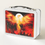 Phoenix Rising Lunch Box (Achterkant)