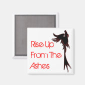 Phoenix Rising Magnet Magneet (Voorkant / Achterkant)