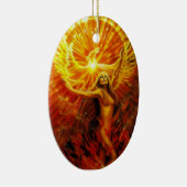Phoenix Rising Ornament van Lisa Iris (Rechts)