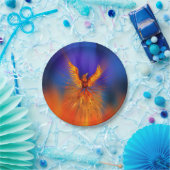Phoenix Rising Papieren Bordje (Feest)