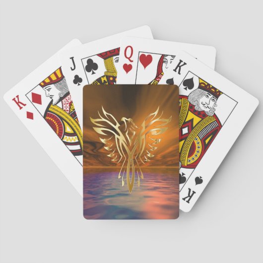 Phoenix Rising Pokerkaarten (Achterkant)