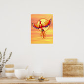 Phoenix Rising Poster (Keuken)