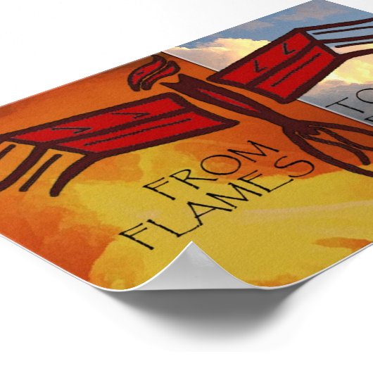 Phoenix Rising Poster (Hoek)