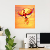 Phoenix Rising Poster (Thuiskantoor)