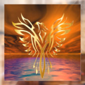 Phoenix Rising Raamsticker (Vel 2)