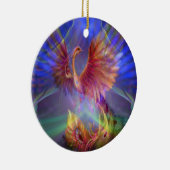 Phoenix Rising Round Ornament (Rechts)
