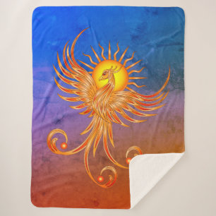 Phoenix Rising Sherpa Deken