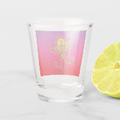 Phoenix Rising Shot Glas (Achterkant)