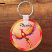 Phoenix Rising Sleutelhanger (Voorkant)