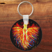 Phoenix Rising Sleutelhanger (Voorkant)