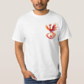 Phoenix Rising – Symbool van kracht en vernieuwing T-shirt (Voorkant)