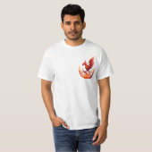 Phoenix Rising – Symbool van kracht en vernieuwing T-shirt (Voorkant volledig)