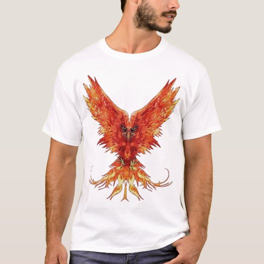 🔥 Phoenix Rising T-shirt (Voorkant)