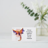 Phoenix Rising Visitekaartje (Staand voorkant)