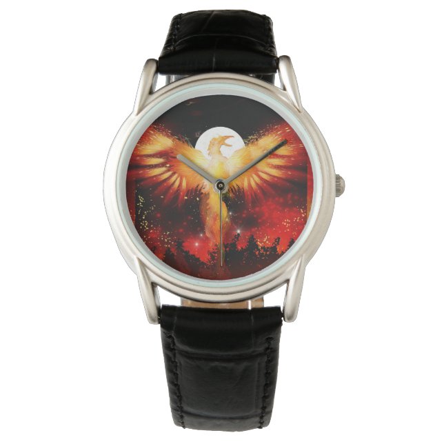 Phoenix Rising Watch Horloge (Voorkant)