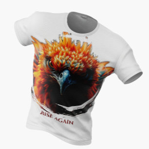 🔥 Phoenix Rising - Wedergeboorte & Kracht T-shirt