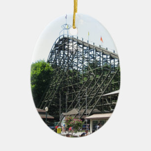 Phoenix Roller Onderzetter bij Knoebels Keramisch Ornament