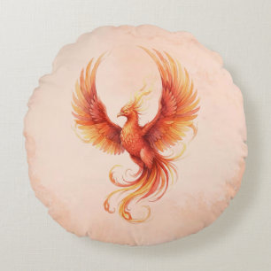 Phoenix Rond Kussen