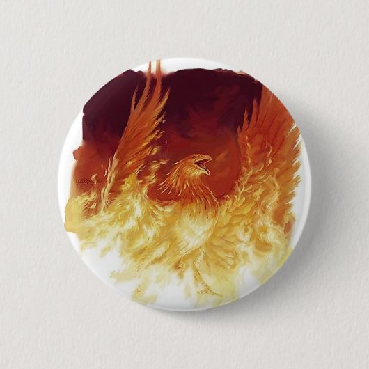 Phoenix Ronde Button 5,7 Cm (Voorkant)