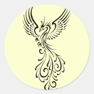 Phoenix Ronde Sticker