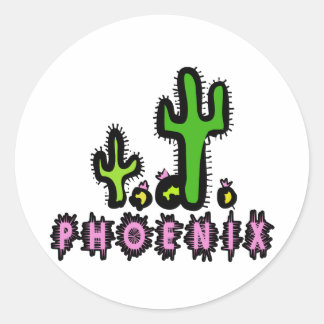 Phoenix Ronde Sticker