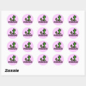 Phoenix Ronde Sticker (Vel)