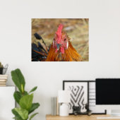 Phoenix Rooster Poster (Thuiskantoor)