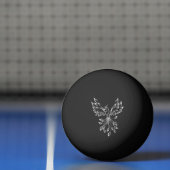 Phoenix ruist op zwart pingpongballen (Net)
