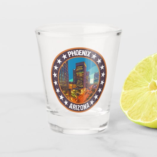 Phoenix Shot Glas (Voorkant)