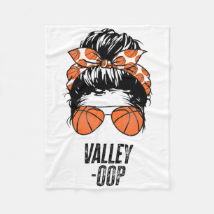 Phoenix Sketll Valley - Boop Messy Bun Sun Sketll  Fleece Deken