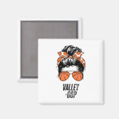 Phoenix Sketll Valley - Boop Messy Bun Sun Sketll  Magneet (Voorkant / Achterkant)