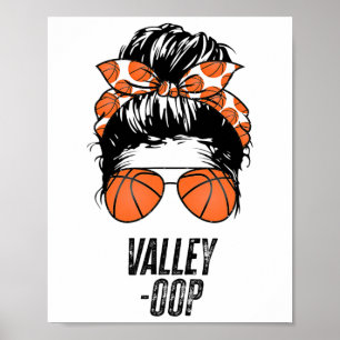 Phoenix Sketll Valley - Boop Messy Bun Sun Sketll Poster