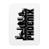 Phoenix Skyline Magneet (Verticaal)
