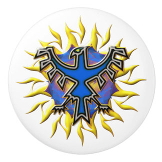 Phoenix Star Ceramic Knob. Keramische Knop
