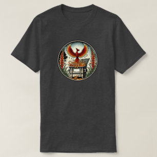 Phoenix stijgt op uit de vuilnisbakken t-shirt