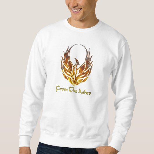 Phoenix stijgt op uit het Ashes Sweatshirt (Voorkant)