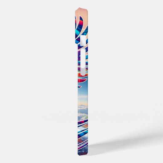 Phoenix Sunrise Case-Mate iPhone Case (Achterkant / Links)