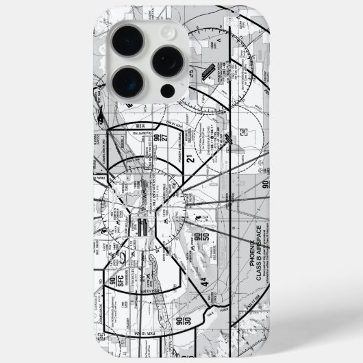 Phoenix TAC Chart Case-Mate iPhone Case (Achterkant)