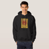 Phoenix Tarot Card Firebird Fantasy Rising from As Hoodie (Voorkant volledig)