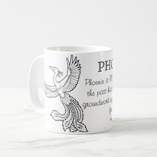 Phoenix Totem Mug (Devant gauche)