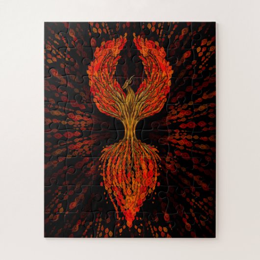 Phoenix Tree of Life Legpuzzel (Verticaal)