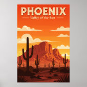  Phoenix Valley van de Zon Poster (Voorkant)